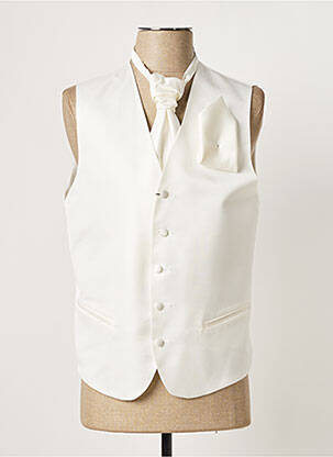Vestă fără mâneci alb ELIOS bărbat