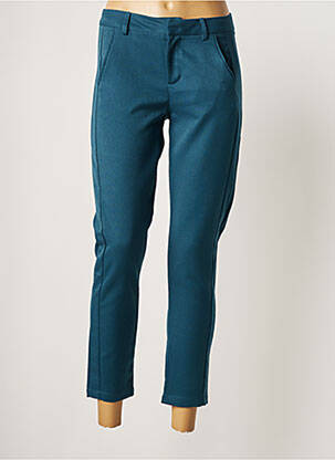 Pantalon 7/8 talie înaltă talie înaltă verde ROSE femeie