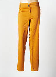 Pantalon drept elasticitate mărime normală portocaliu ZELI femme