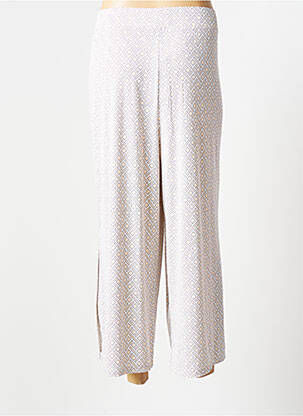 Pantalon 7/8 elasticitate mărime normală bej MARBLE femeie