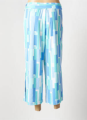 Pantalon 7/8 elasticitate albastru MARBLE femeie