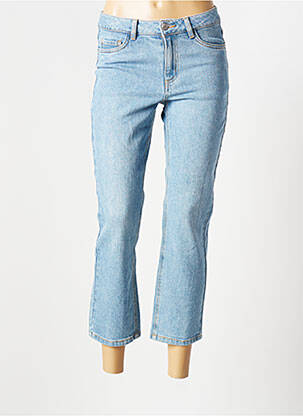 Blugi cu croială dreaptă albastru KAFFE femeie