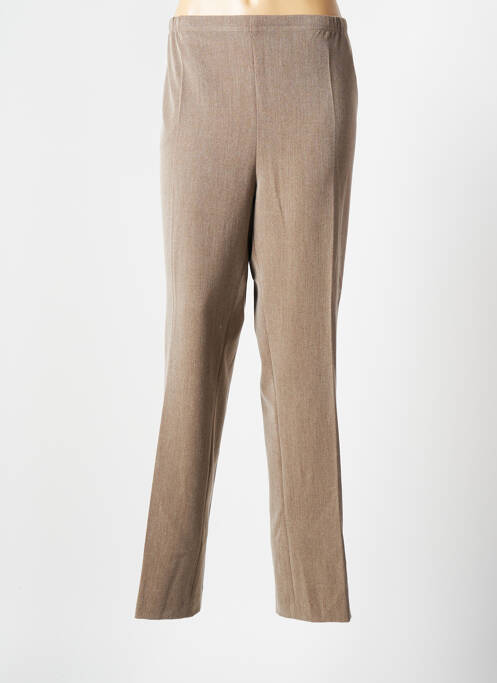 Pantalon drept bej GUY DUBOUIS femeie