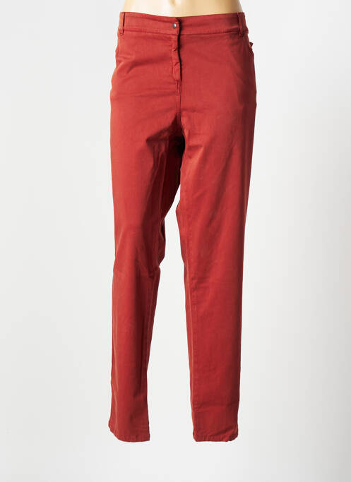 Pantalon slim portocaliu ZELI femeie