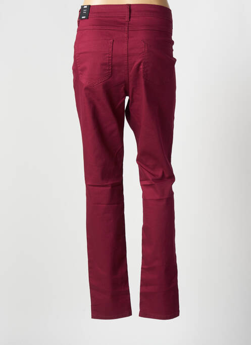 Pantalon slim roșu JENSEN femeie