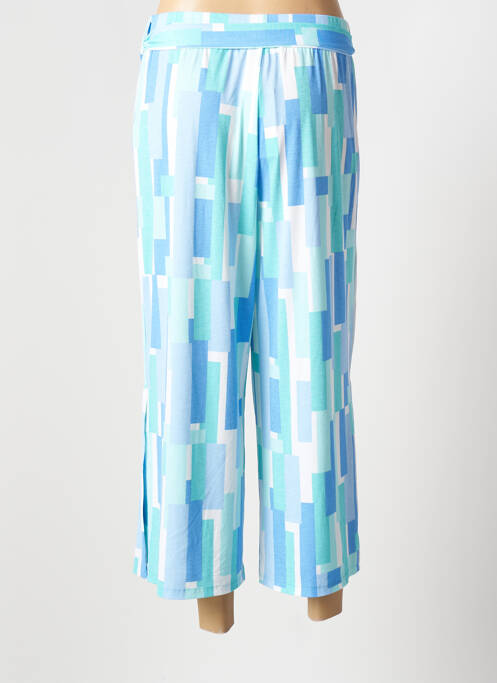 Pantalon 7/8 elasticitate albastru MARBLE femme