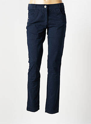 Pantalon slim talie joasă talie joasă albastru LISA & LOUISE femeie