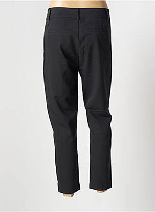 Pantalon chino închidere cu fermoar sub clapetă cu nasturi mărime normală negru ROSE femeie