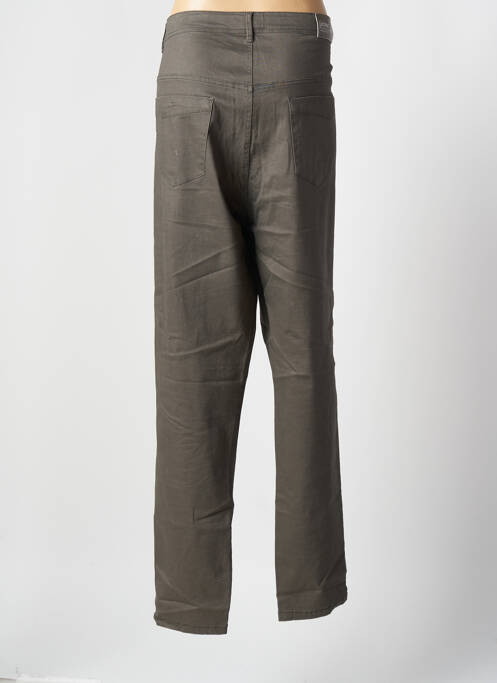 Pantalon drept verde GEVANA femeie