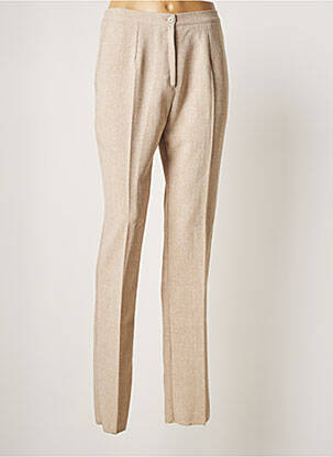 Pantalon slim bej GEVANA femeie