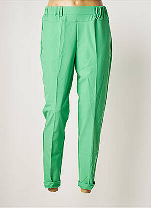 Pantalon chino mărime normală mărime normală verde KAFFE femeie