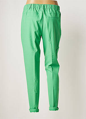 Pantalon chino mărime normală mărime normală verde KAFFE femeie