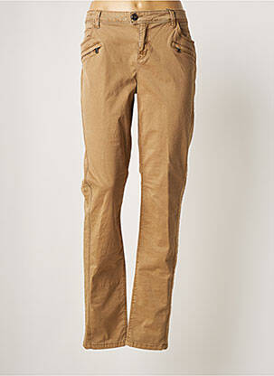 Pantalon slim talie joasă talie joasă maro STREET ONE femeie