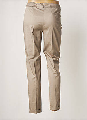 Pantalon chino țesătură poplin mărime normală bej GERRY WEBER femeie