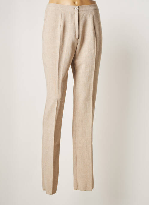 Pantalon slim bej GEVANA femeie