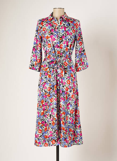 Rochie midi roz VERO MODA femeie