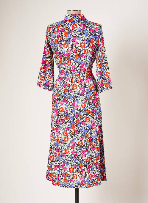 Rochie midi roz VERO MODA femeie