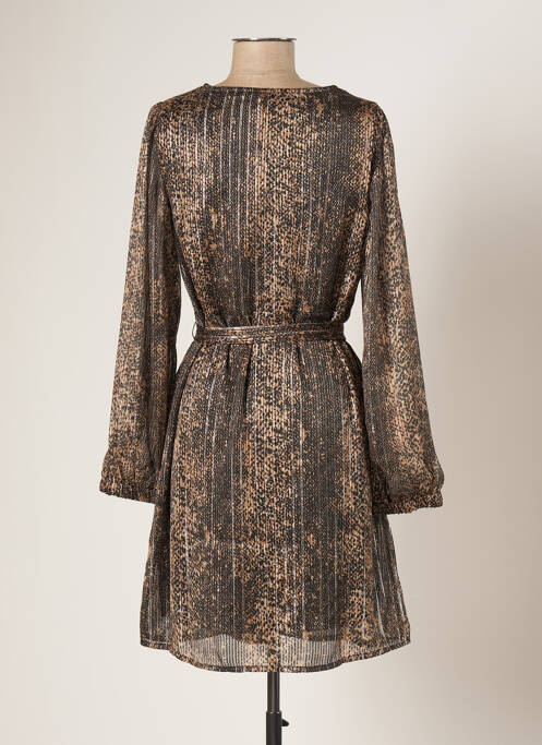 Rochie midi maro VERO MODA femeie