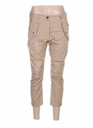 Pantalon 7/8 buzunare talie joasă bej JACOB COHEN femeie