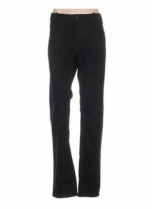Pantalon drept buzunare talie joasă negru JACOB COHEN femeie