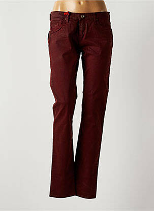 Pantalon slim talie joasă talie joasă roșu JACOB COHEN femeie