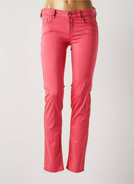 Pantalon slim talie joasă talie joasă roz JACOB COHEN femme