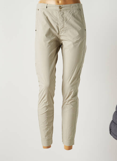 Pantalon 7/8 gri RA-ER femeie