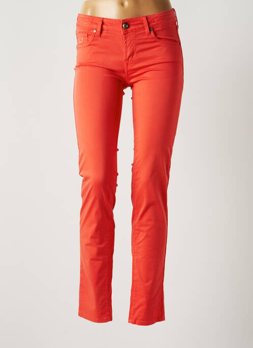 Pantalon slim portocaliu JACOB COHEN femeie