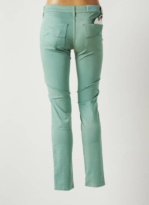 Pantalon slim verde JACOB COHEN femeie