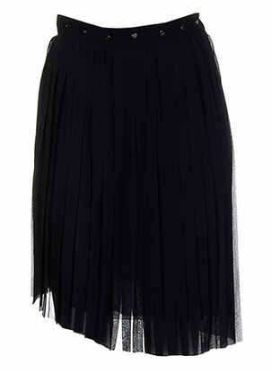 Fustă midi închidere cu fermoar lateral negru COSTUME NEMUTSO femeie