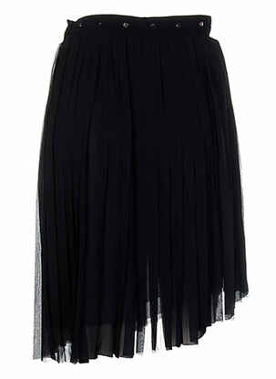 Fustă midi închidere cu fermoar lateral negru COSTUME NEMUTSO femeie
