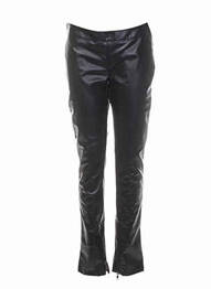 Pantalon 7/8 subțire talie joasă negru COSTUME NEMUTSO femeie