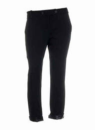 Pantalon trei sferturi talie joasă talie joasă negru KARL LAGERFELD femeie
