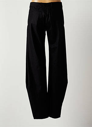 Pantalon chino mărime normală mărime normală negru OKTOBER femeie