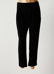 Pantalon 7/8 talie înaltă talie înaltă negru ALMA LIBRE femeie