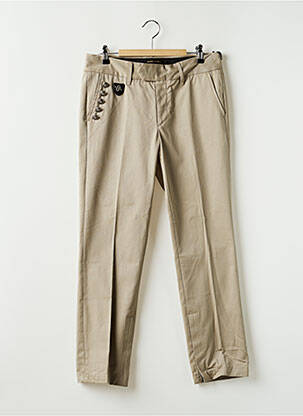 Pantalon 7/8 țesătură poplin mărime normală verde RA-ER femeie