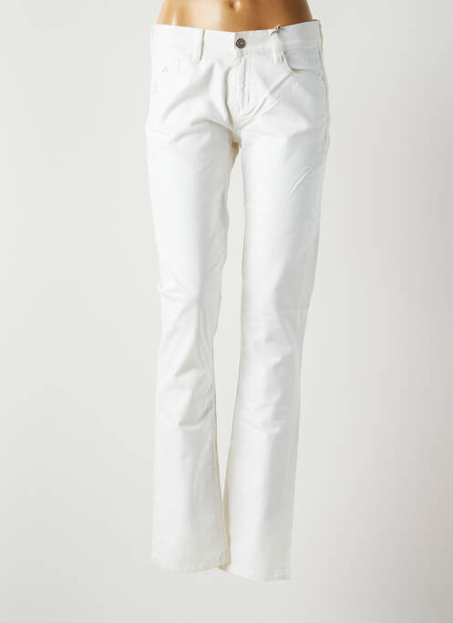 Pantalon slim alb SHAMS femeie