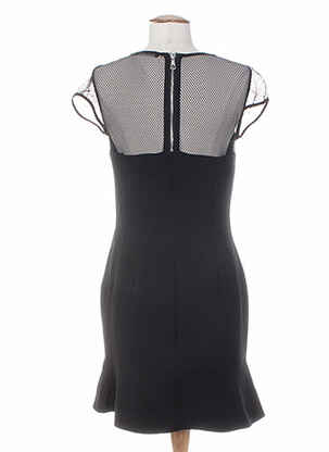 Rochie midi mâneci scurte mâneci scurte negru SET femeie