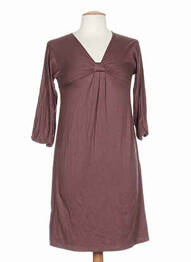 Rochie midi mâneci 3/4 mâneci 3/4 violet HOSS femme