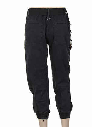 Pantalon trei sferturi mărime normală mărime normală negru HIGH femeie