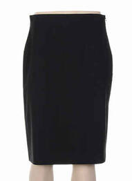 Fustă midi închidere cu fermoar lateral negru BLACK LABEL femeie