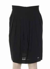 Fustă midi închidere cu fermoar lateral negru PAUL SMITH femme