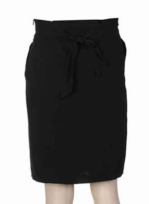 Fustă midi închidere cu fermoar lateral negru PAUL SMITH femeie