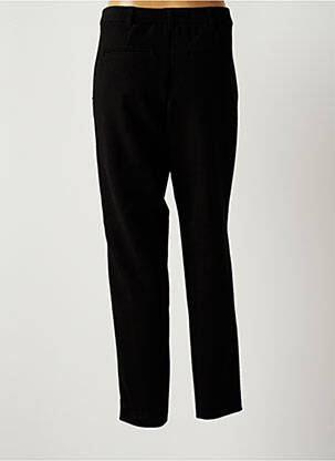 Pantalon drept elasticitate mărime normală negru SET femeie