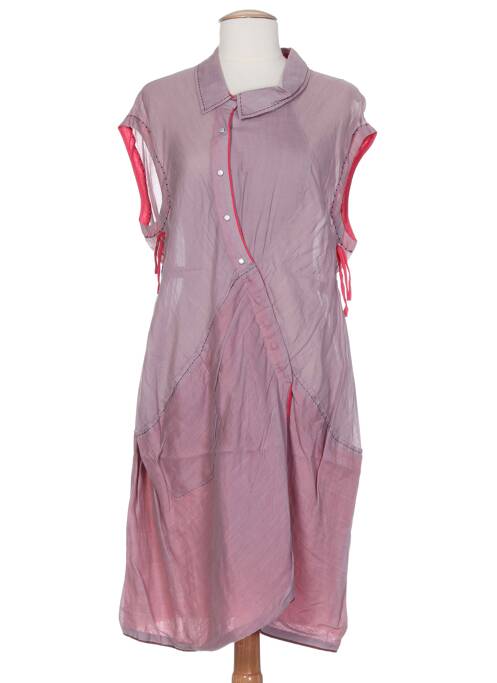 Tunică mâneci scurte violet MARITHE & FRANCOIS GIRBAUD femeie