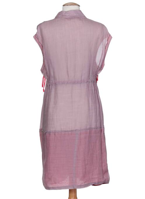 Tunică mâneci scurte violet MARITHE & FRANCOIS GIRBAUD femeie