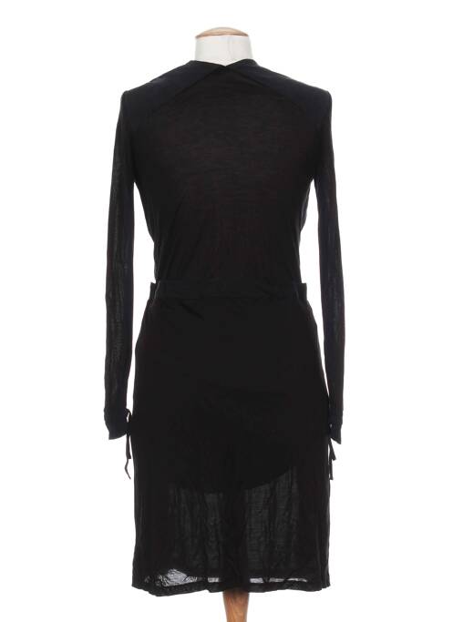 Rochie midi negru OKTOBER femeie