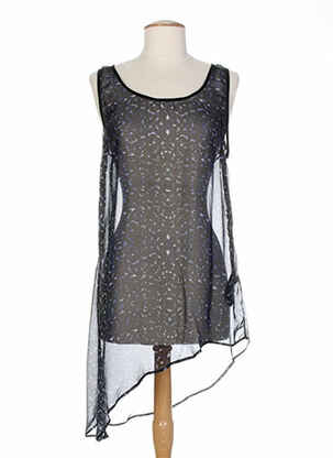 Tunică fără mâneci negru COSTUME NEMUTSO femeie