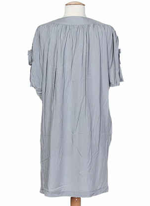 Rochie midi mâneci scurte mâneci scurte gri PAUL SMITH femeie