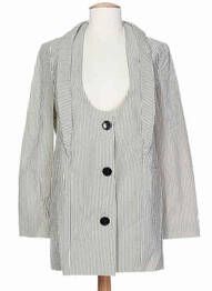 Jachete casual guler rotund bej DEVASTEE femme